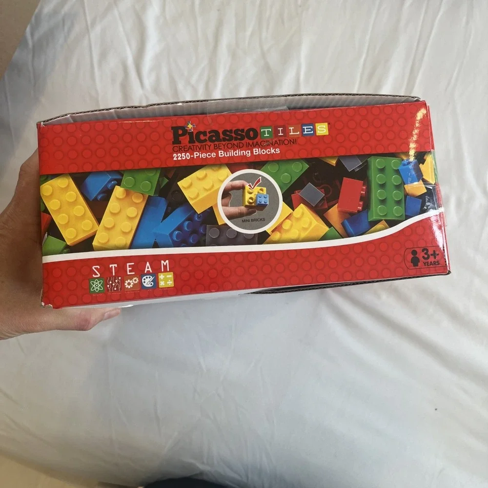 Picasso Tiles Building Blocks Steam 2250‎ Pieces